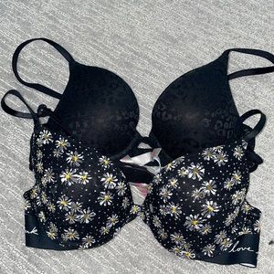 PINK EVERYWHERE PUSH UP BRAS